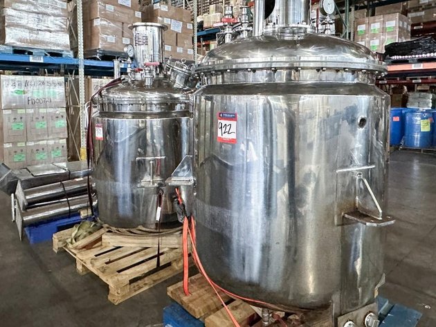 Image for MJK2516 BULK LOT: Sky Softgel Full Production: Kitchen, Encapsulator Machine, Tumble Dryers, Full System