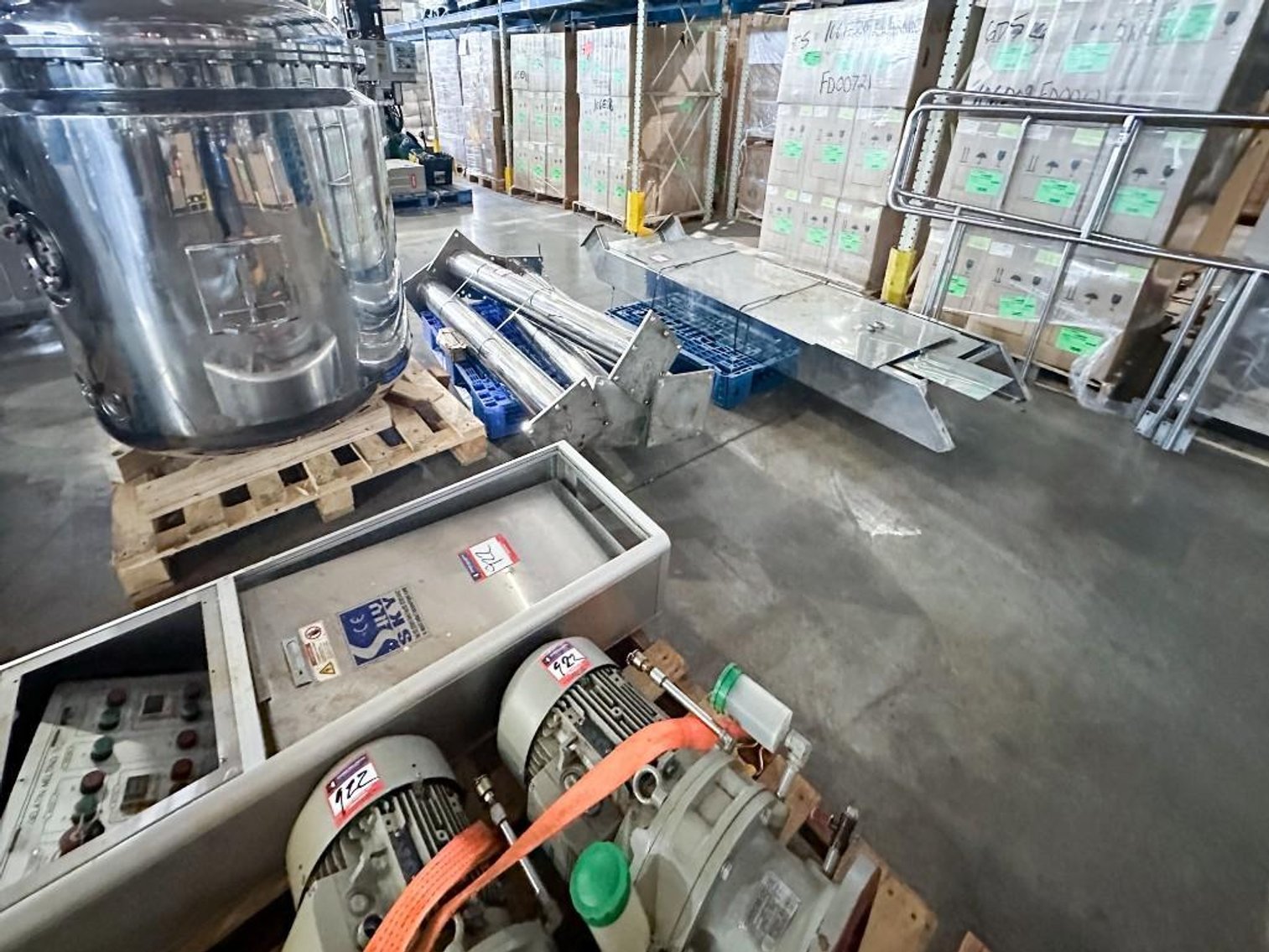 Image for MJK2516 BULK LOT: Sky Softgel Full Production: Kitchen, Encapsulator Machine, Tumble Dryers, Full System