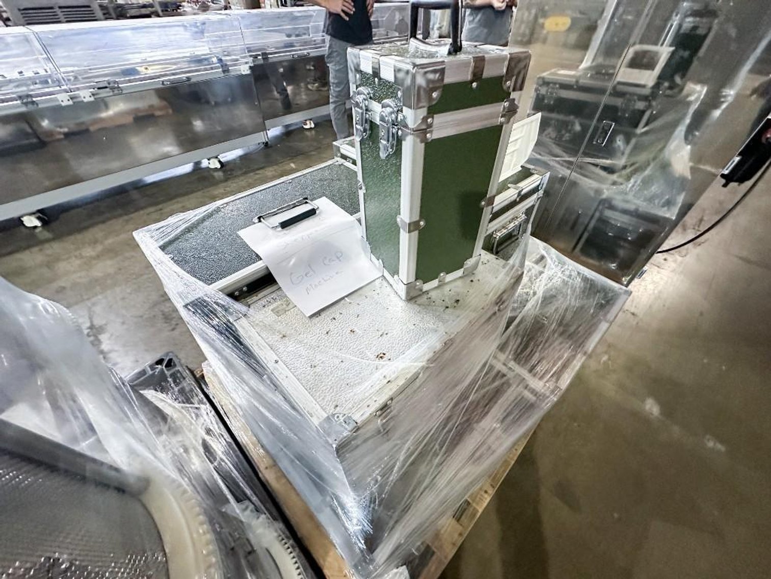 Image for MJK2516 BULK LOT: Sky Softgel Full Production: Kitchen, Encapsulator Machine, Tumble Dryers, Full System