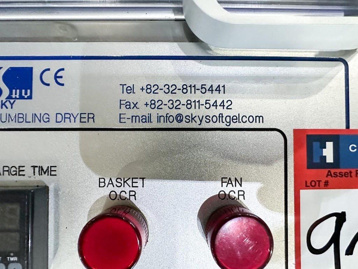 Image for MJK2516 BULK LOT: Sky Softgel Full Production: Kitchen, Encapsulator Machine, Tumble Dryers, Full System