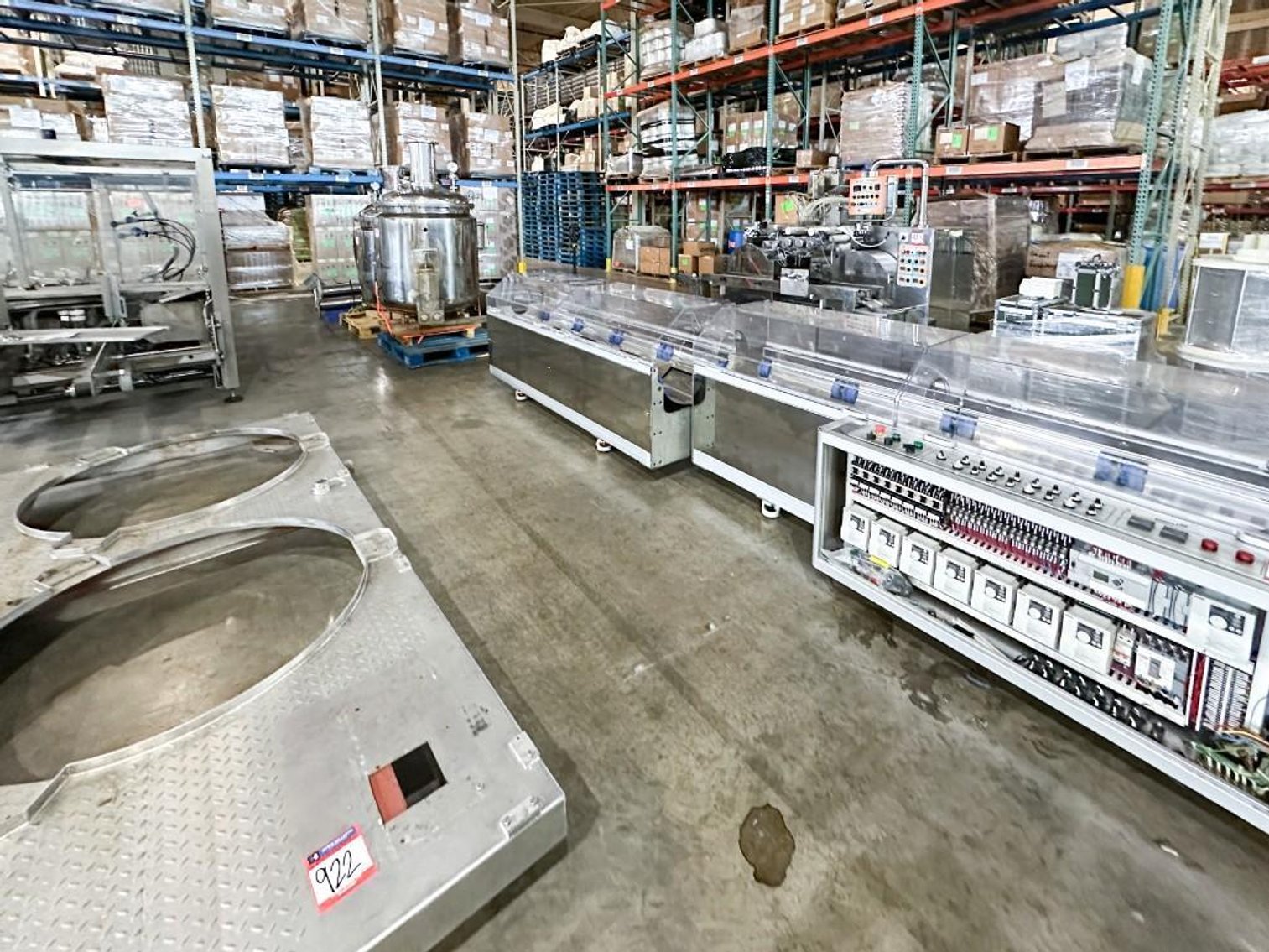 Image for MJK2516 BULK LOT: Sky Softgel Full Production: Kitchen, Encapsulator Machine, Tumble Dryers, Full System