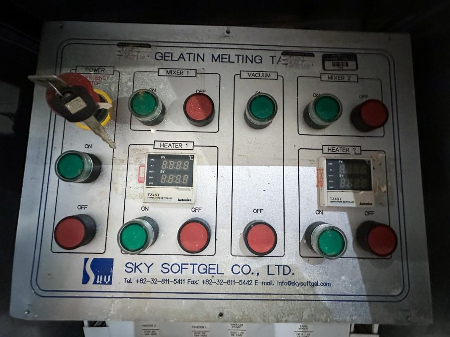 Image for MJK2517 300 Liter Dual Gelatin Reactor Kitchen with Mezzanine