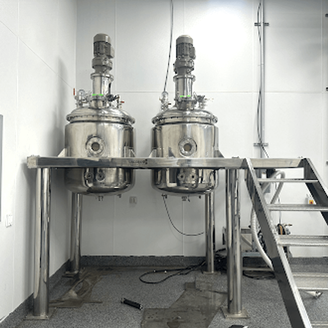 Image for MJK2517 300 Liter Dual Gelatin Reactor Kitchen with Mezzanine