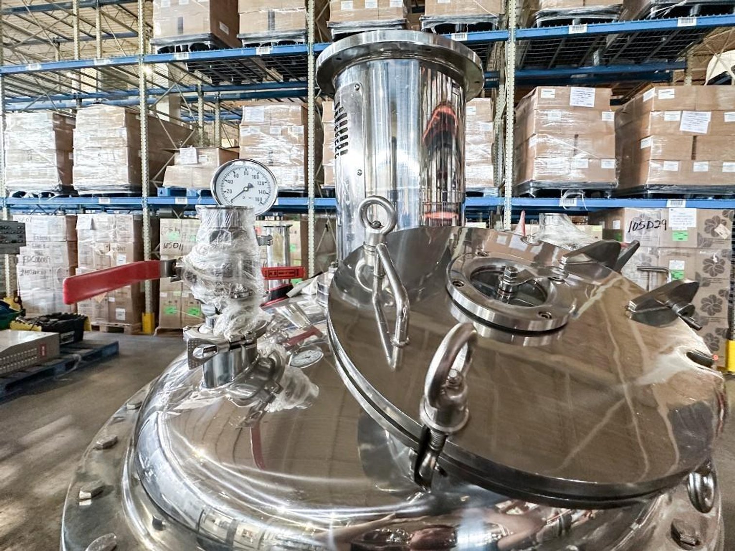 Image for MJK2517 300 Liter Dual Gelatin Reactor Kitchen with Mezzanine