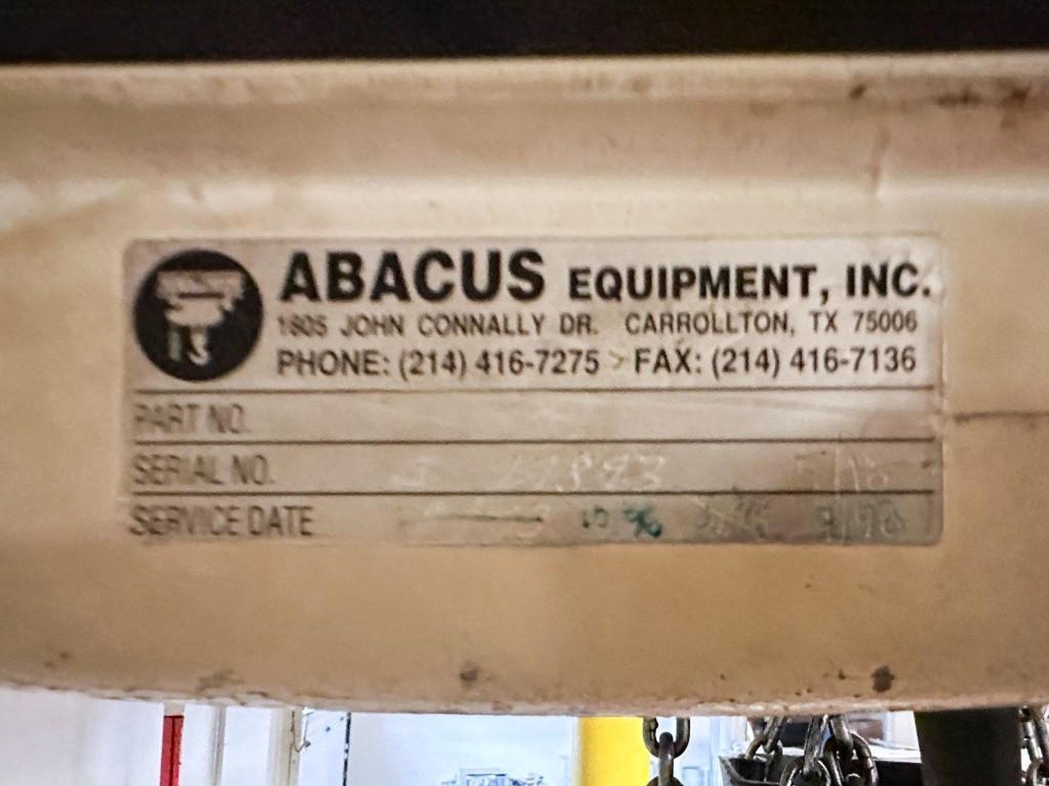 Image for MJK2523 1 Ton Crane with coffing hoist