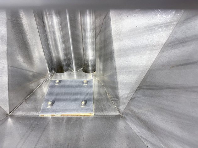 Image for MJK2529 Hapman Double Auger Powder Elevator with Hopper