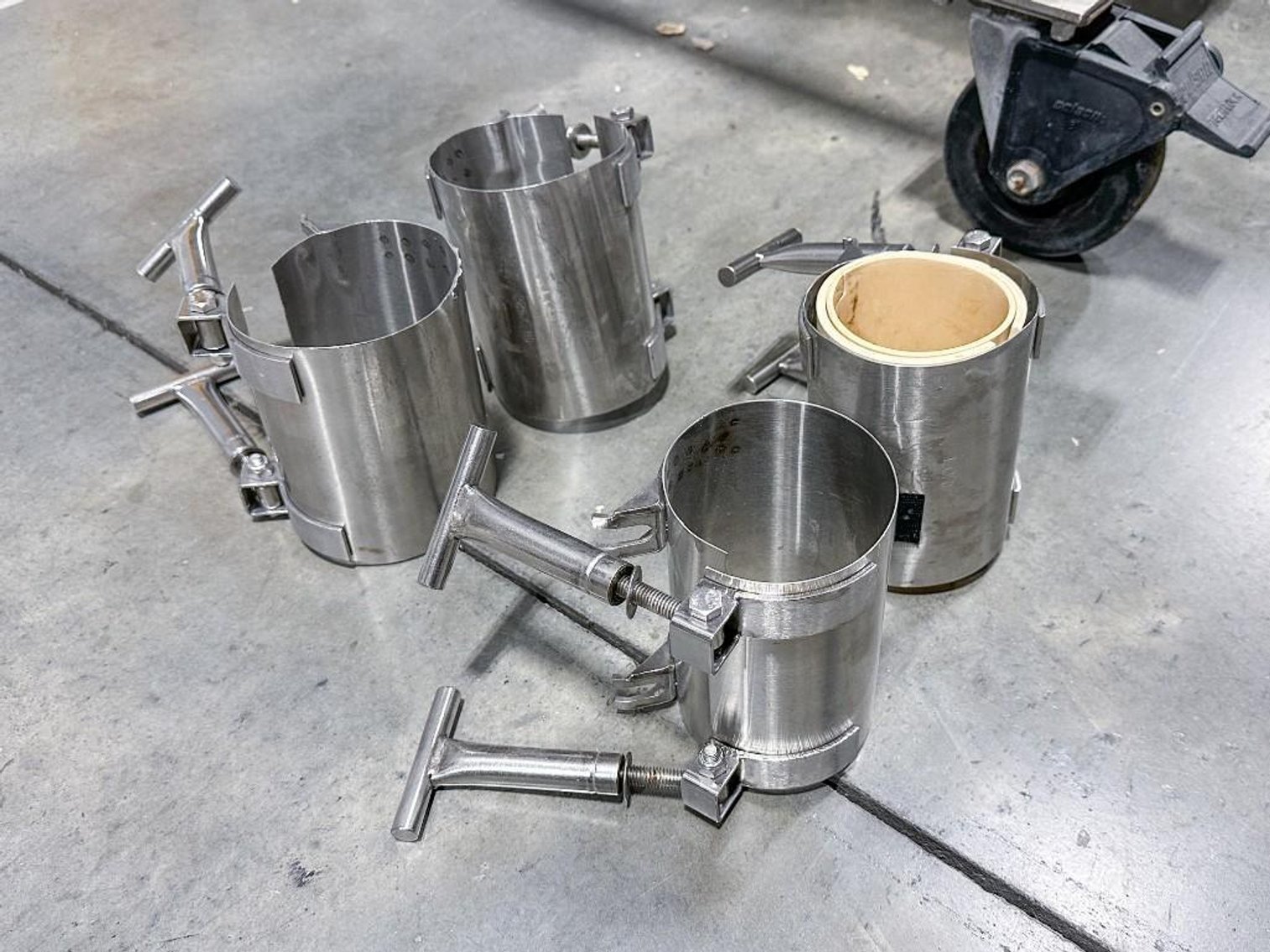 Image for MJK2529 Hapman Double Auger Powder Elevator with Hopper