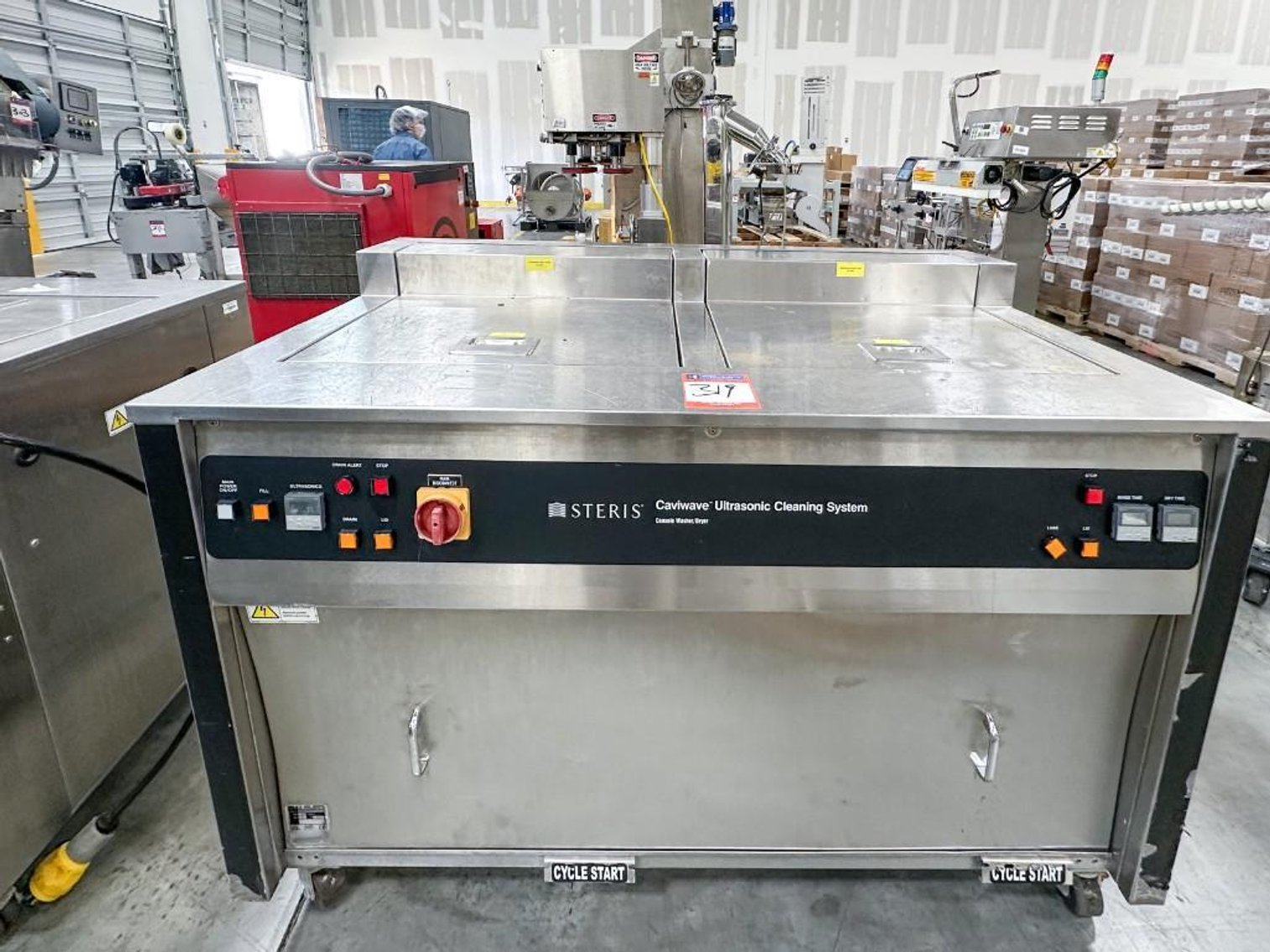 Image for MJK2537 Steris Caviwave Ultrasonic Cleaning System