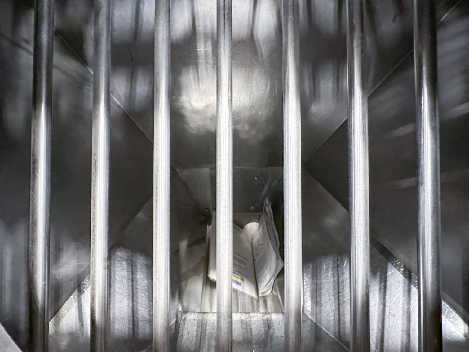 Image for MJK2539 Hapman Double Auger Powder Elevator with Hopper