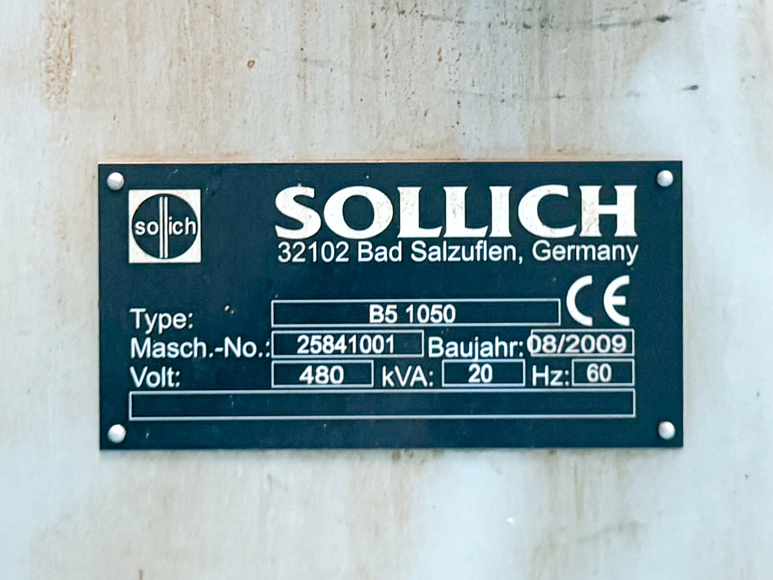 Image for MJK2555 Sollich Enromat B5 Chocolate Enrobing System