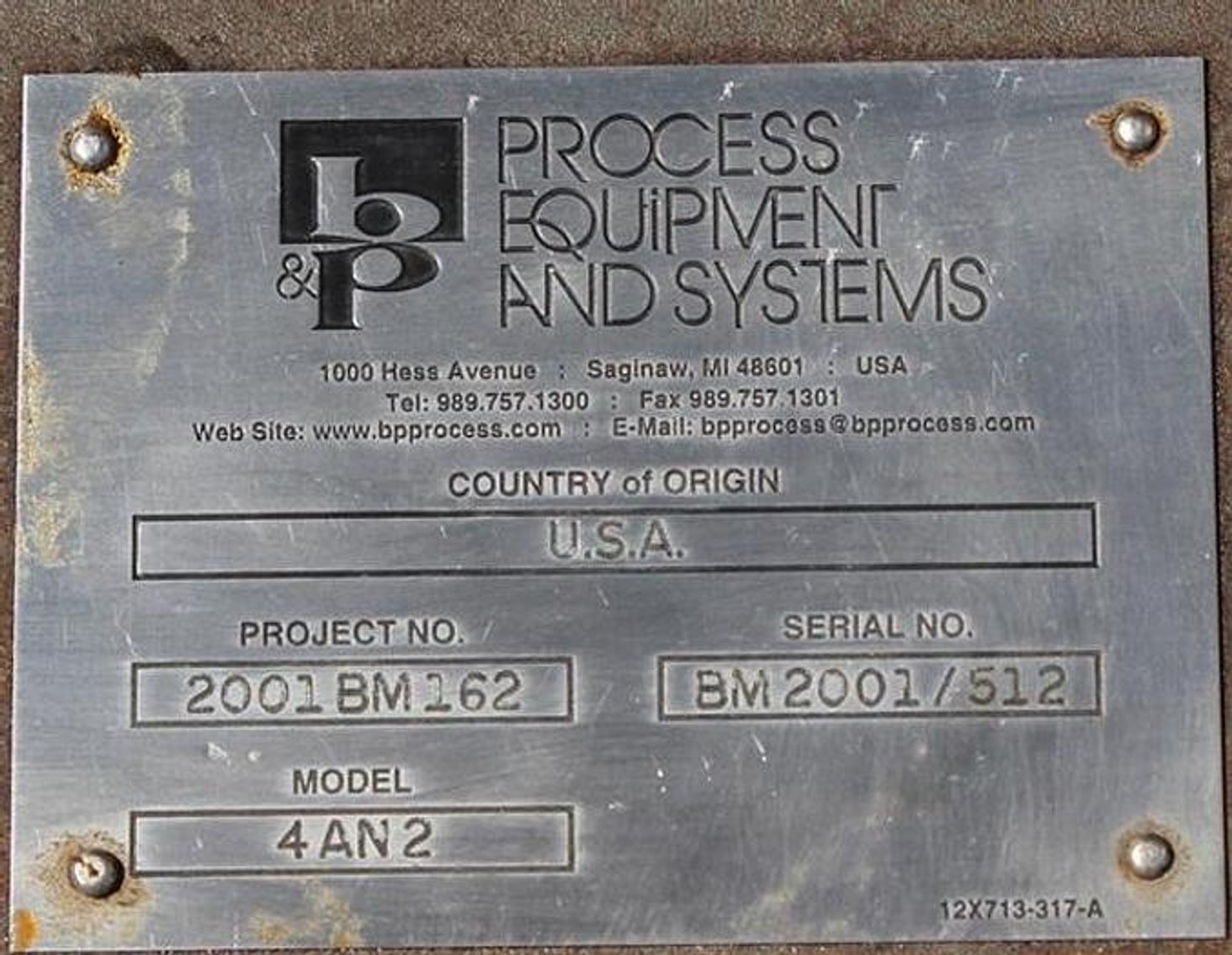 Image for ***SOLD*** MJK1286 Process Equipment Model 4AN2 Jacketed Sigma Blade Mixer,