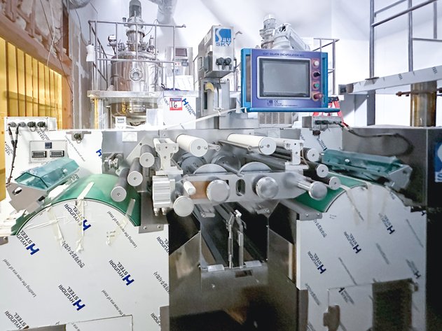 Image for MJK2572 NEW - SV3000 Sky Softgel Encapsulation Machine and Mixing Tanks Suite