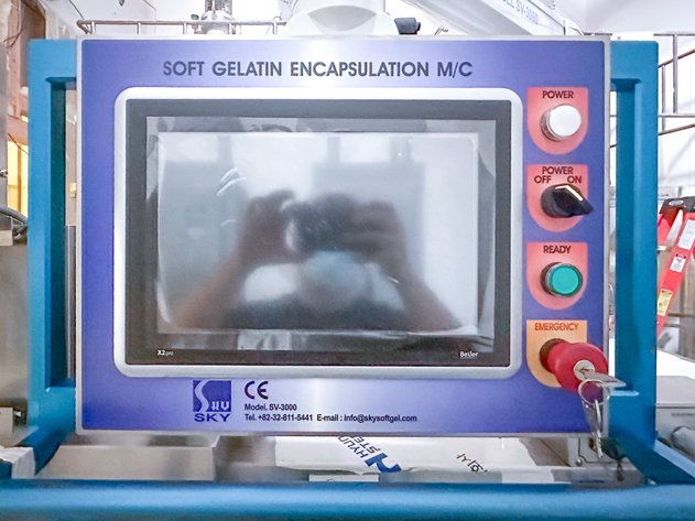 Image for MJK2572 NEW - SV3000 Sky Softgel Encapsulation Machine and Mixing Tanks Suite