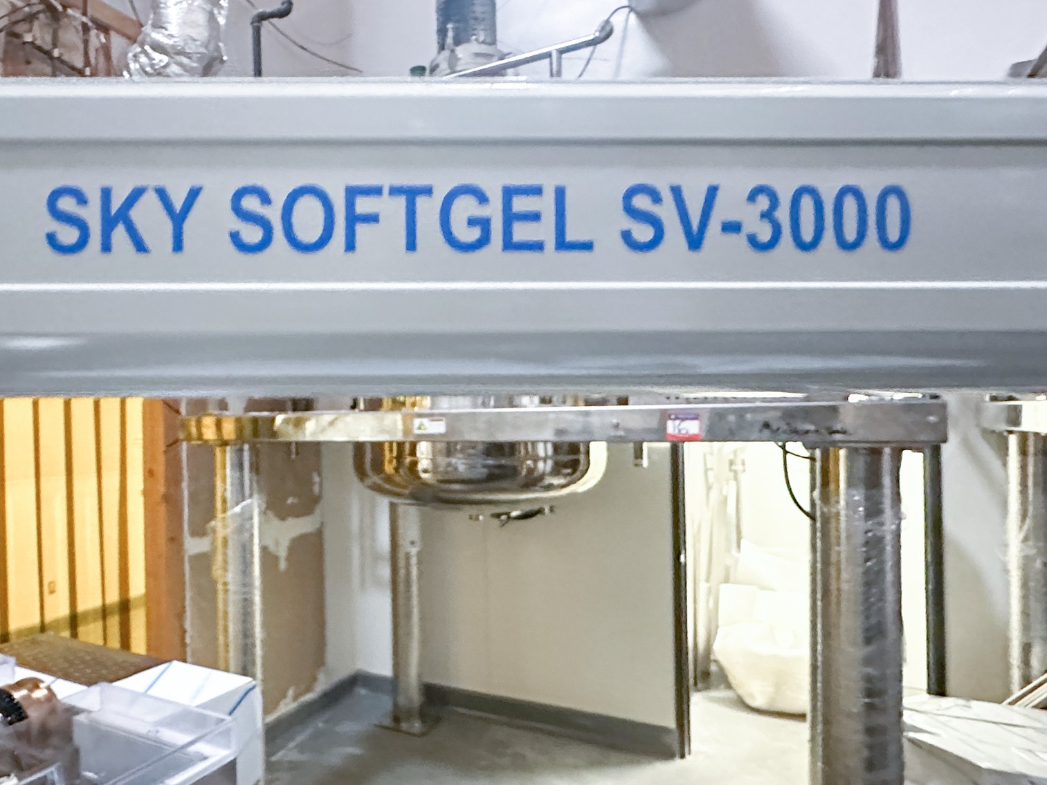 Image for MJK2572 NEW - SV3000 Sky Softgel Encapsulation Machine and Mixing Tanks Suite