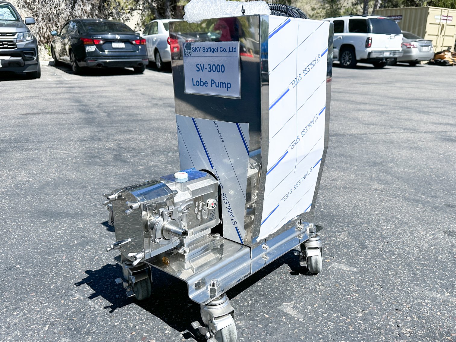 Image for MJK2572 NEW - SV3000 Sky Softgel Encapsulation Machine and Mixing Tanks Suite