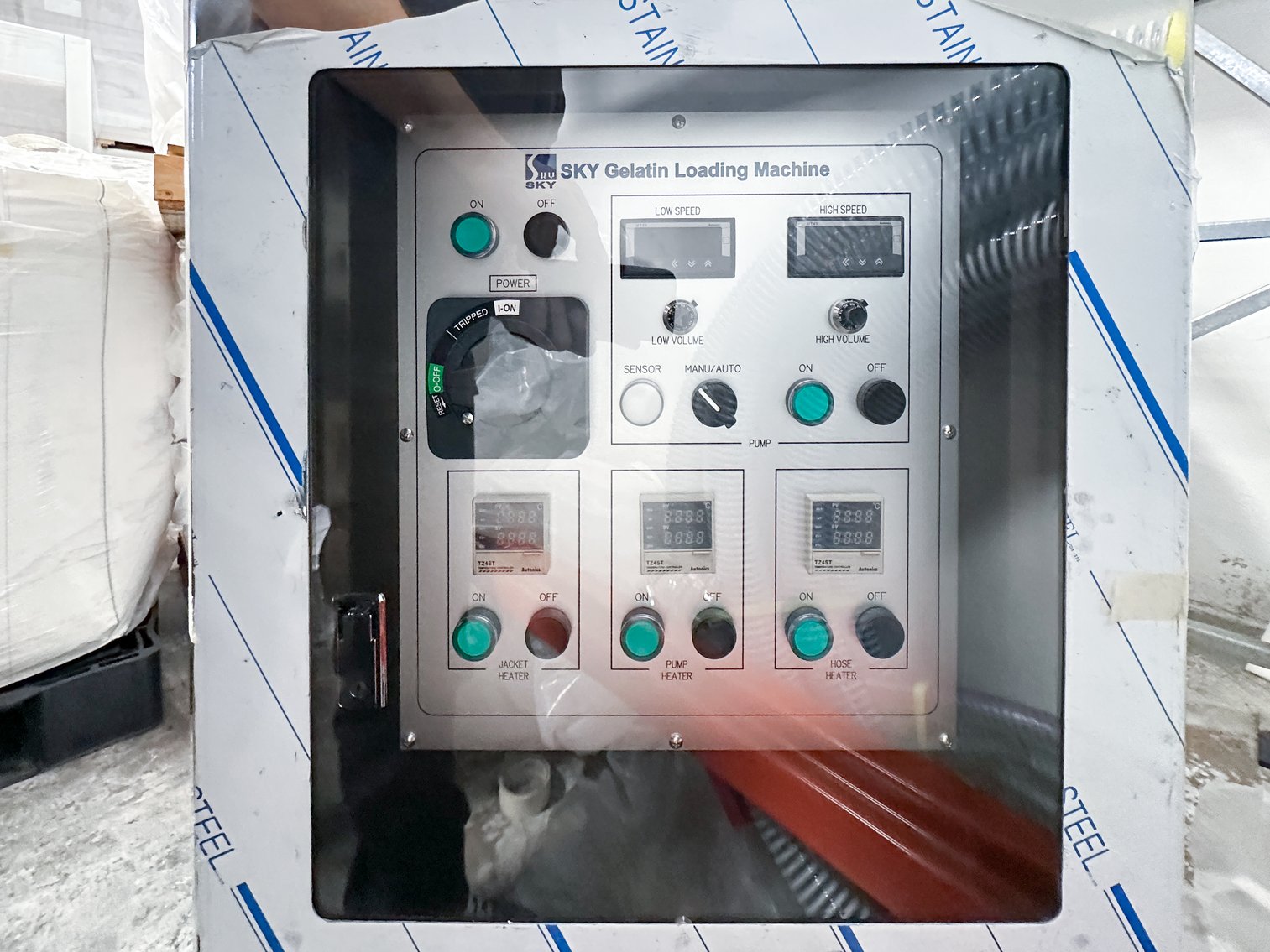 Image for MJK2572 NEW - SV3000 Sky Softgel Encapsulation Machine and Mixing Tanks Suite