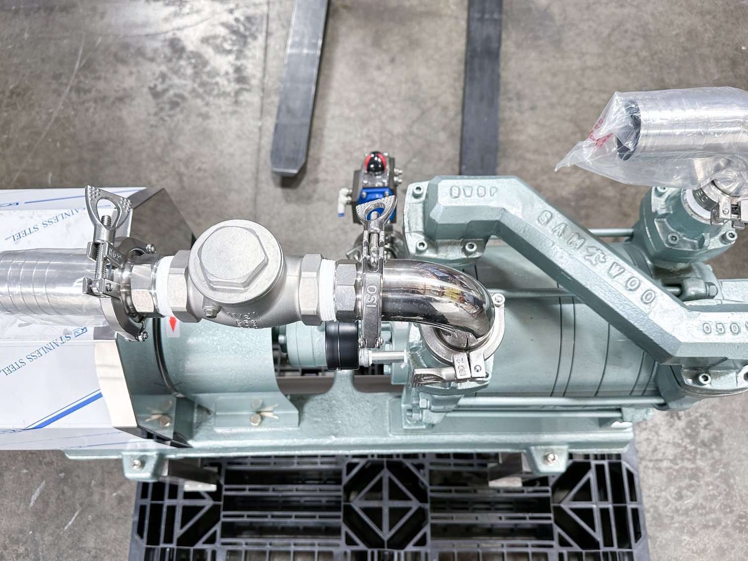 Image for MJK2572 NEW - SV3000 Sky Softgel Encapsulation Machine and Mixing Tanks Suite