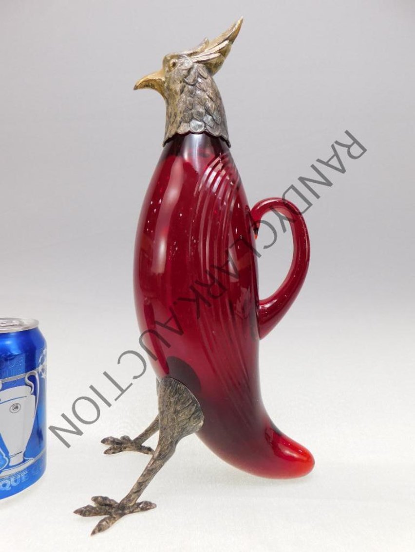 Image for ruby glass auction