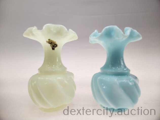 Image for Online Only Fenton Art Glass Sale Bird Collection