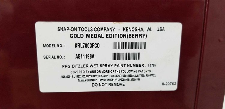 Image for Snap-On Toolbox