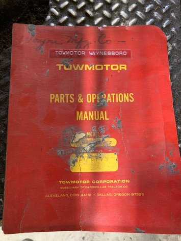 Image for Towmotor Forklift