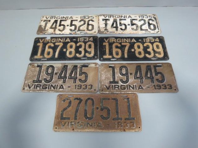 Image for License Plates | Jim Hiner Collection