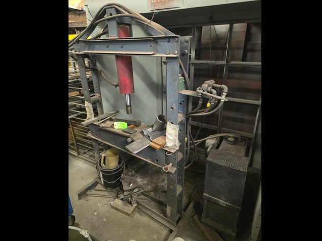 Image for Shop Built H-Frame Electric/Hydraulic Press,