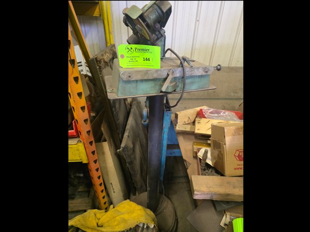 Image for Chain Saw Blade Sharpener on Stand