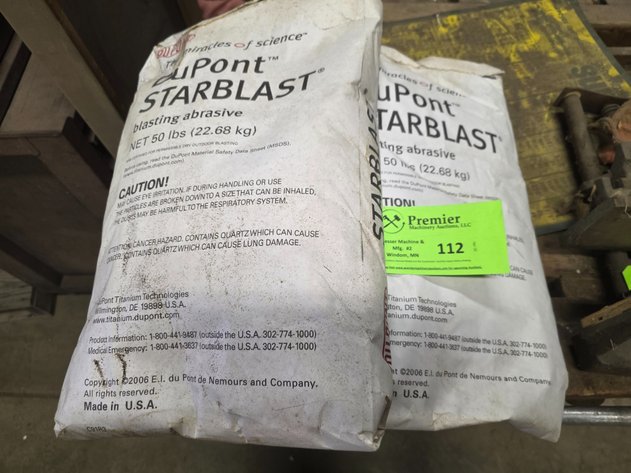 Image for Approx. 150 Lbs. Of Dupont Starblast Glass Media.