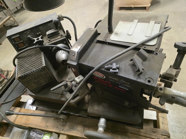 Image for Sioux Tools Inc. Model 2075, Valve Face Grinder.