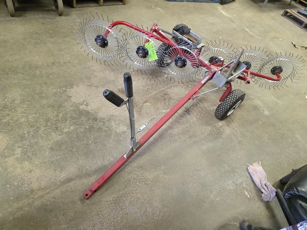 Image for Estate Rake Tow Behind Mower Lawn Implement.