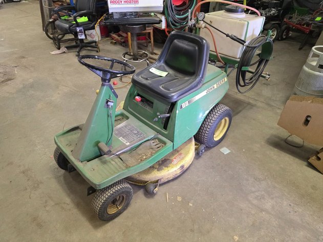 Image for John Deere. Model 68, Riding Lawn Mower.