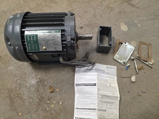 Image for N.O.S. Lincoln Electric Motor.