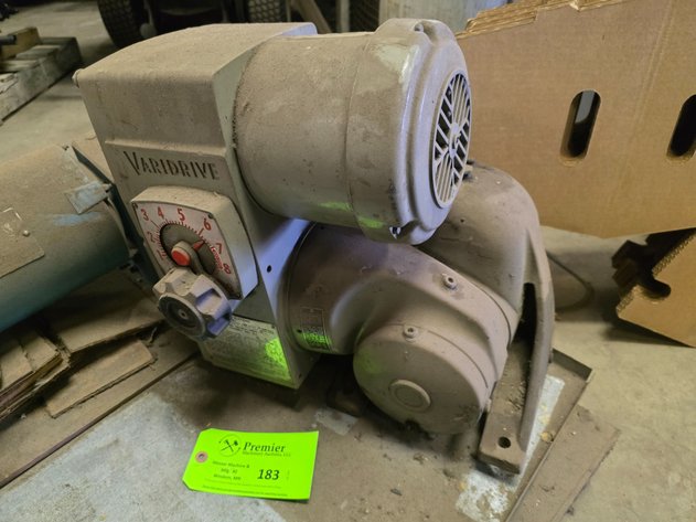 Image for Varidrive 1/2 HP Variable Speed Motor/Drive.