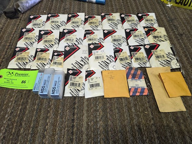 Image for Large Assortment of HSS Drill Bits.