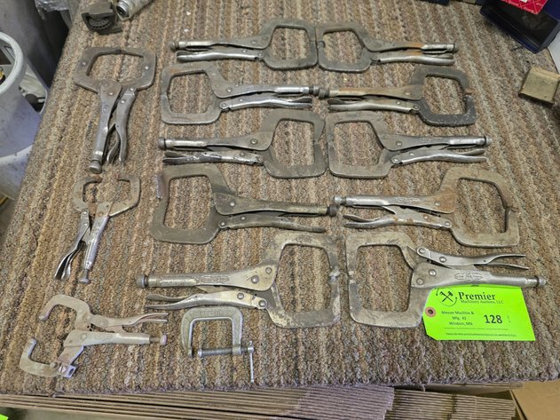 Image for (13) Assorted Vise Grips.