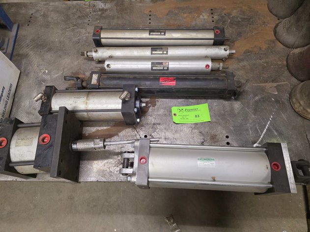 Image for Assorted Pneumatic and Hydraulic Cylinders.