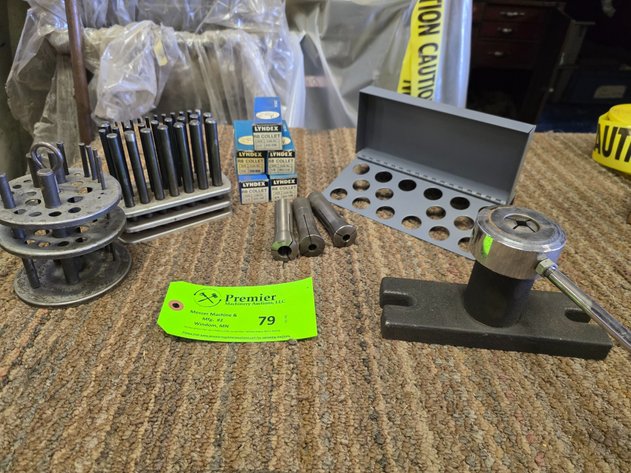 Image for Assorted Tooling and Collets.