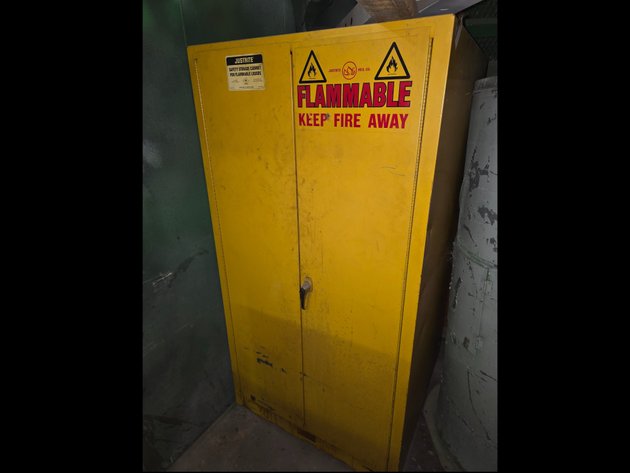 Image for Justrite No. 25600 Flammable Liquids Storage Cabinet.