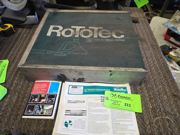 Image for Rototec Eutectic and Castolin Metal Spray Welding Kit.