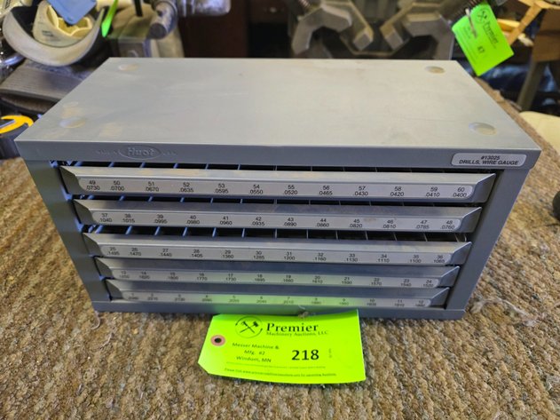 Image for Huot Wire Gauge Drill Cabinet