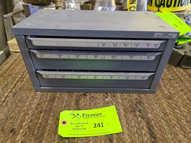 Image for Huot #13500 Fractional Tap 3-Drawer Cabinet