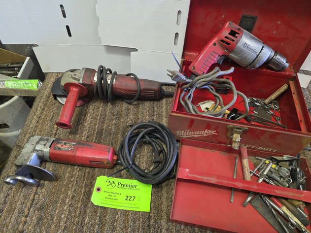 Image for (3) Milwaukee 120V. Power Tools.