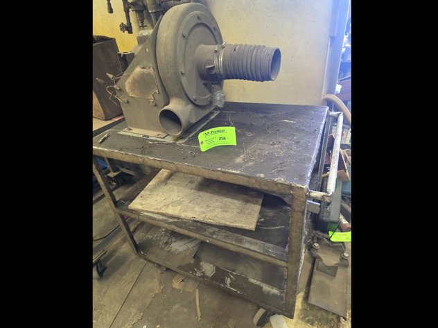 Image for Metal 3-Tier Shop Cart w/ Blower Motor.