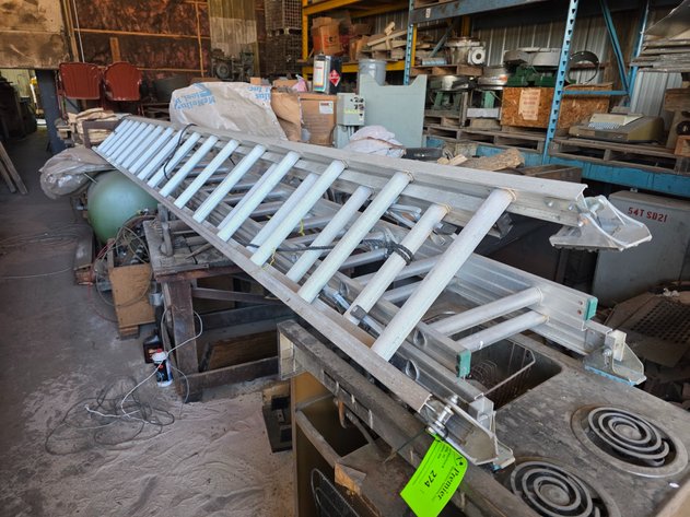 Image for (2) 32' Aluminum Extension Ladders.