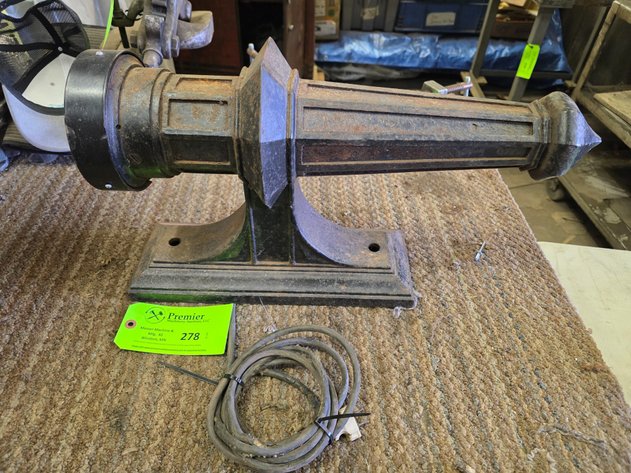 Image for Vintage Cast Iron Light Fixture.