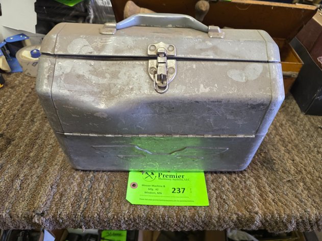 Image for Vintage Aluminum Tackle Box