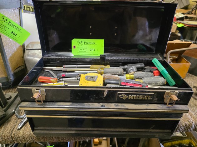 Image for Husky 2-Door Tool Box Topper.