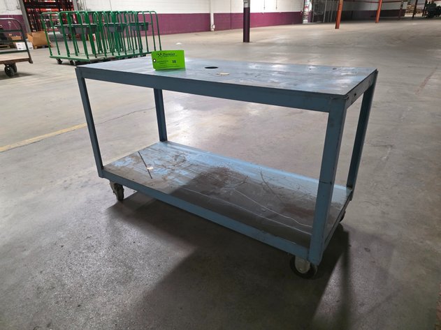 Image for Metal Heavy Duty Shop Cart.