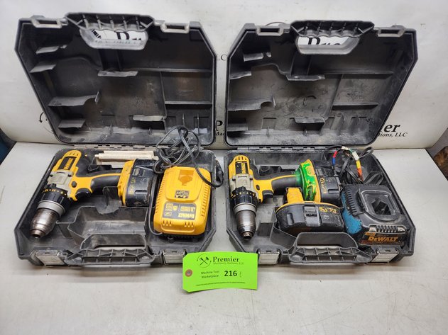 Image for (2) DeWalt Cordless Drills.